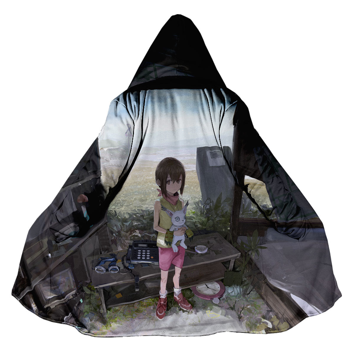 Digimon Adventure Yagami Hikari Holding Tailmon In Battle Anime Apparel