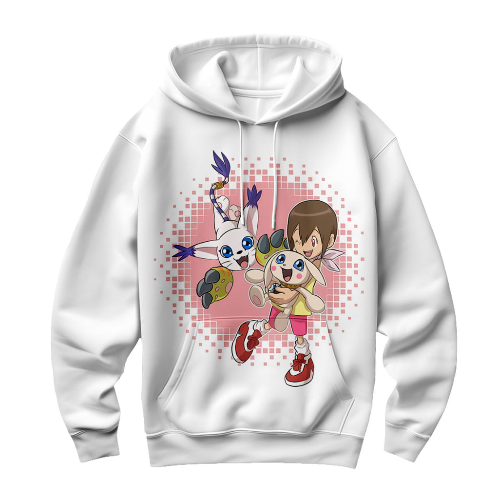 Digimon Adventure Yagami Hikari Partnered With Tailmon Anime Apparel