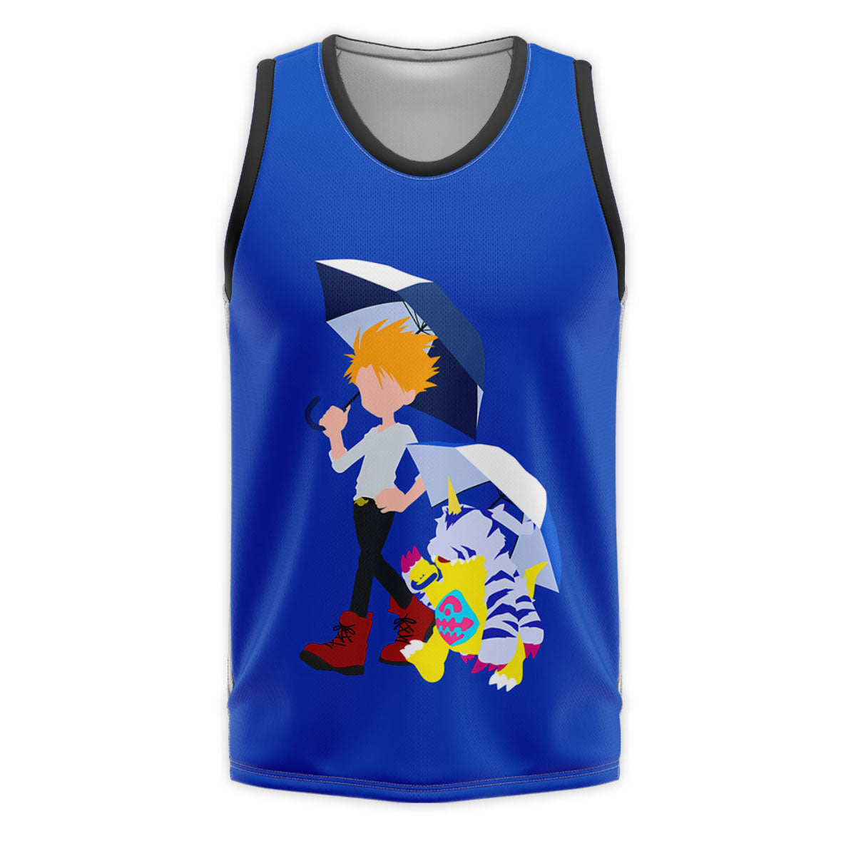 Digimon Adventure Yamato And Gabumon Traveling Together Anime Apparel