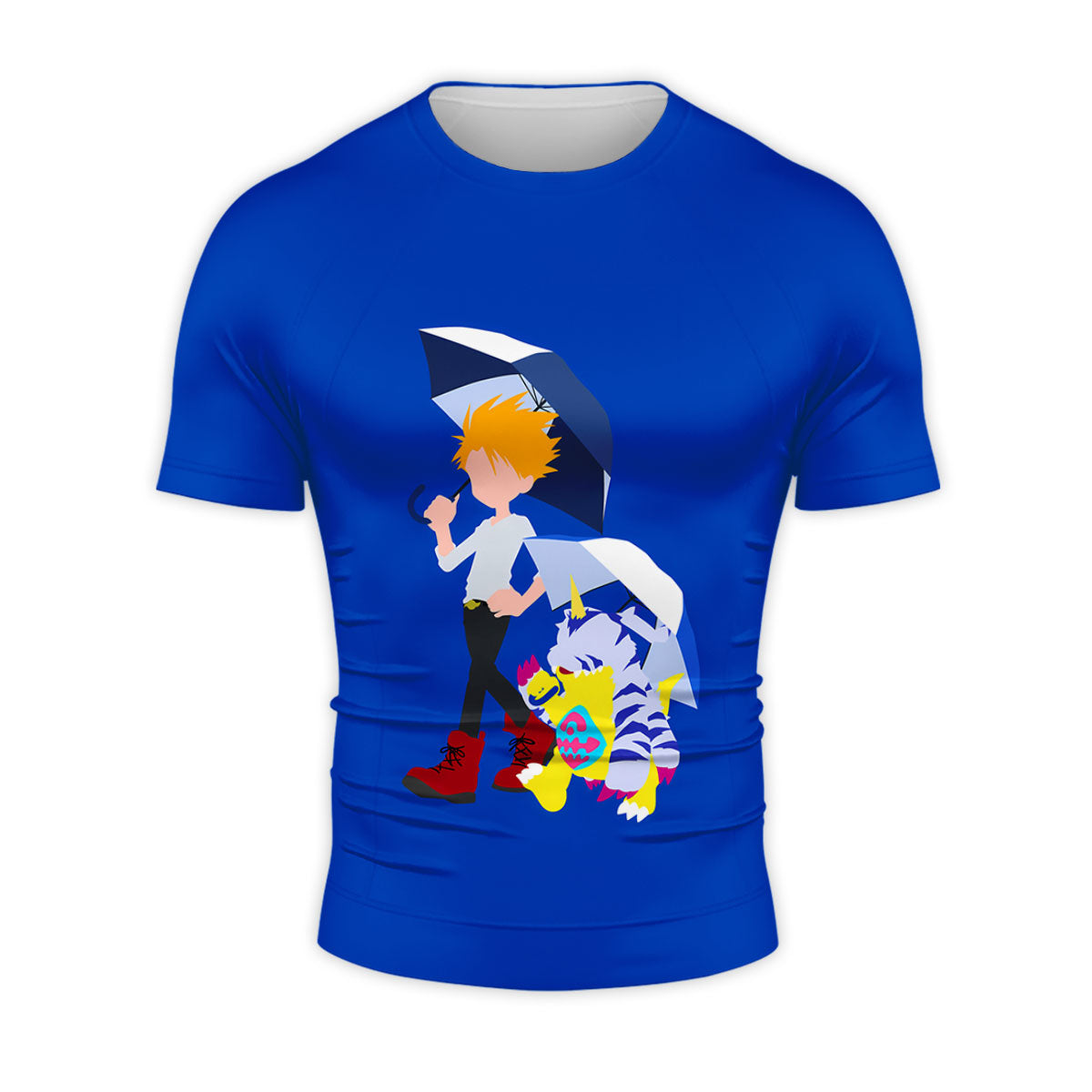 Digimon Adventure Yamato And Gabumon Traveling Together Anime Apparel