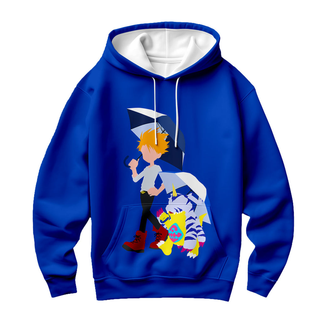 Digimon Adventure Yamato And Gabumon Traveling Together Anime Apparel
