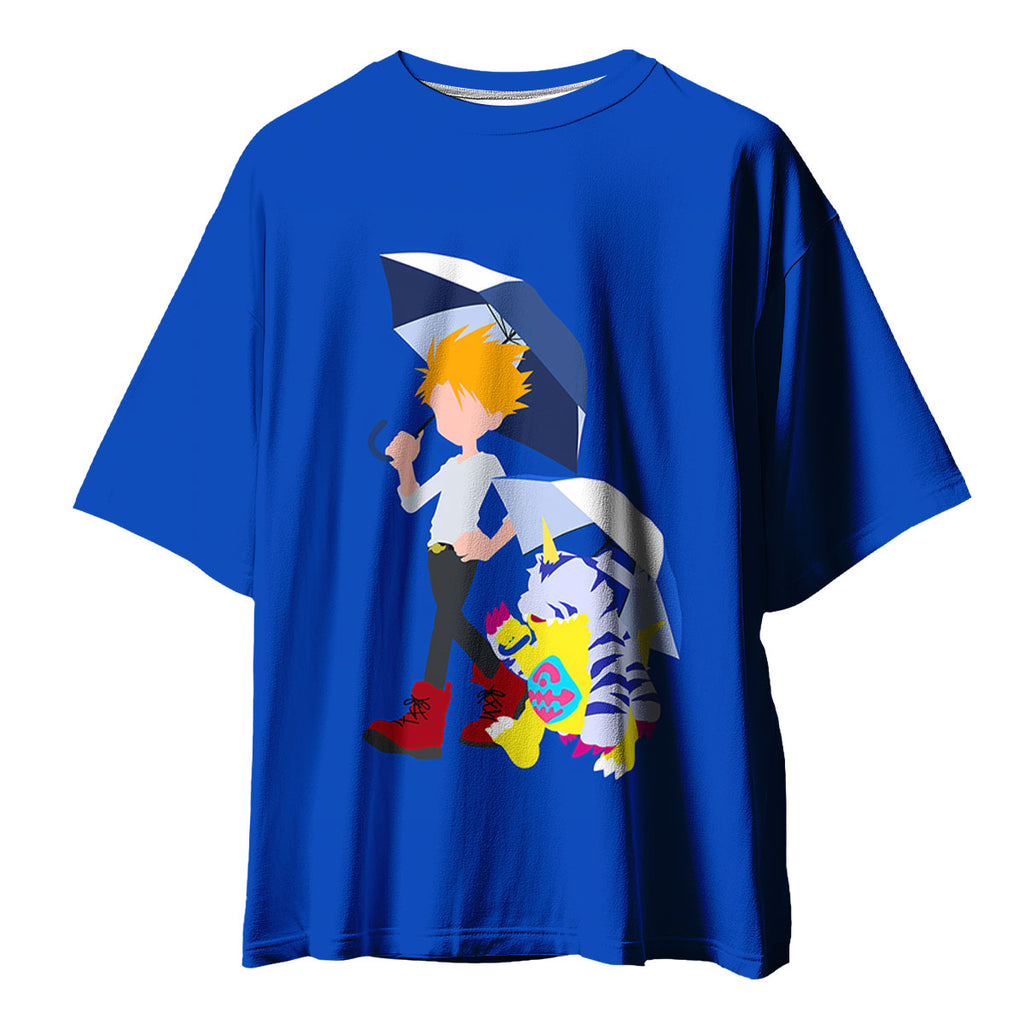 Digimon Adventure Yamato And Gabumon Traveling Together Anime Apparel