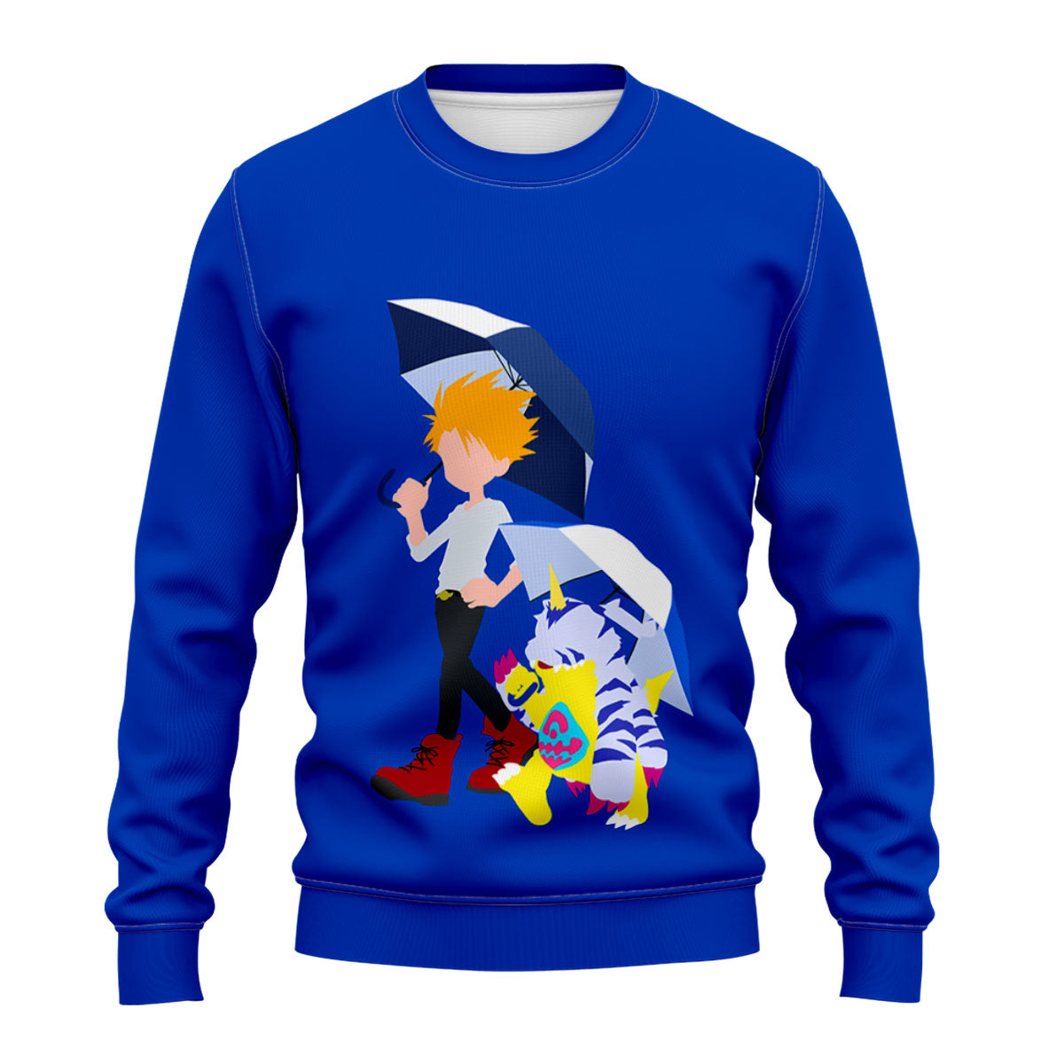 Digimon Adventure Yamato And Gabumon Traveling Together Anime Apparel