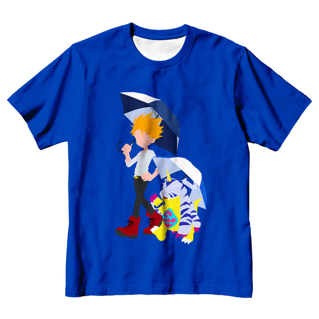 Digimon Adventure Yamato And Gabumon Traveling Together Anime Apparel