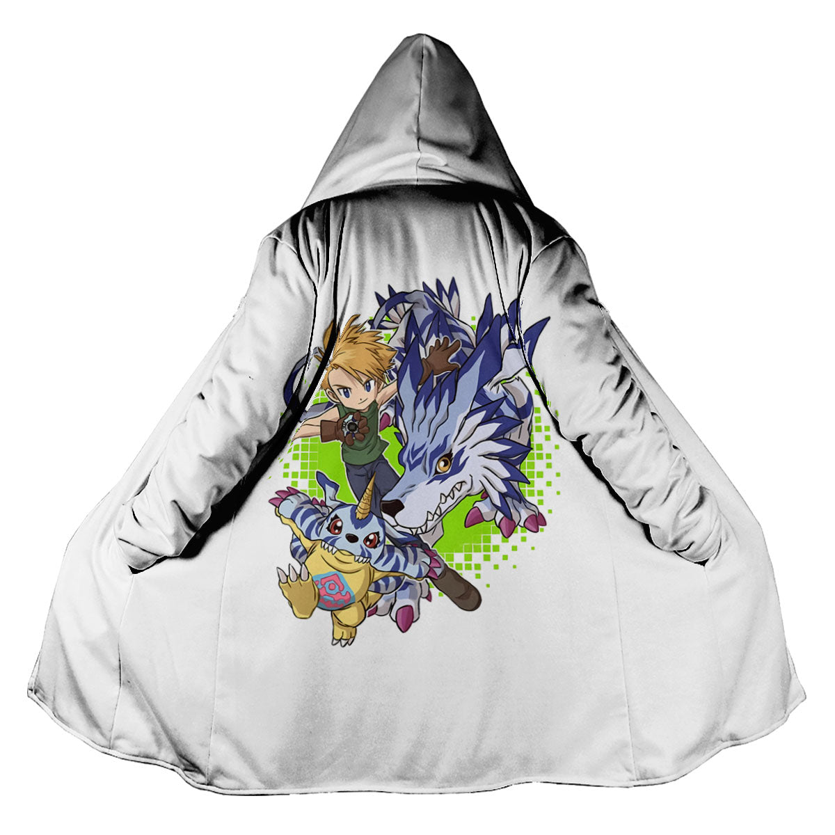 Digimon Adventure Yamato Ishida With Partner Gabumon Anime Apparel