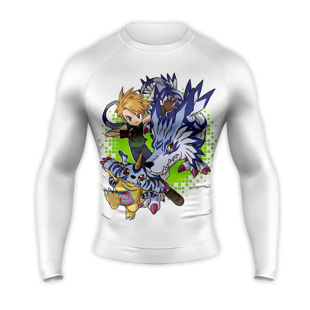 Digimon Adventure Yamato Ishida With Partner Gabumon Anime Apparel