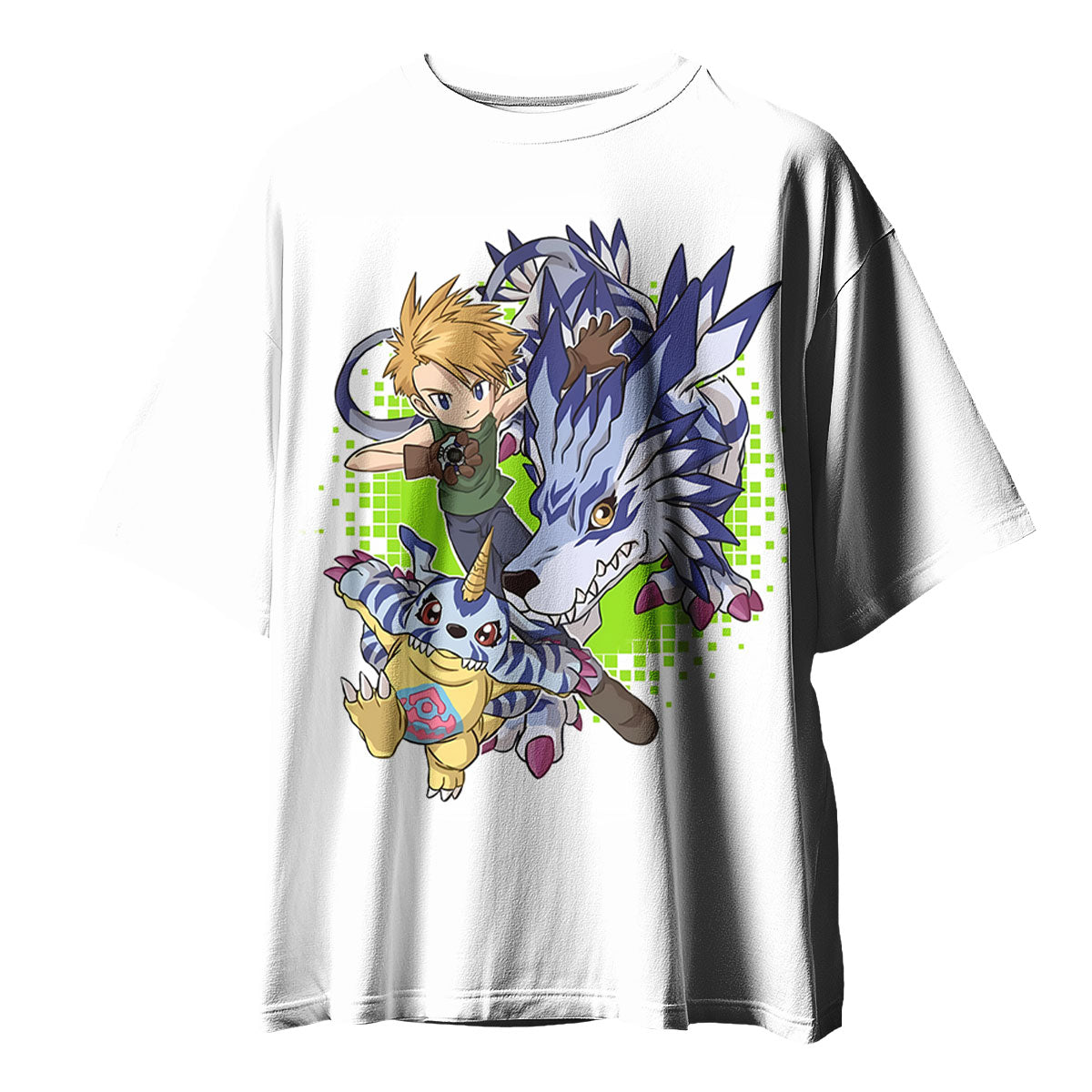 Digimon Adventure Yamato Ishida With Partner Gabumon Anime Apparel