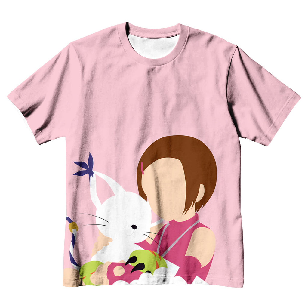 Digimon Adventure Young Hikari With Pink Tailmon Anime Apparel