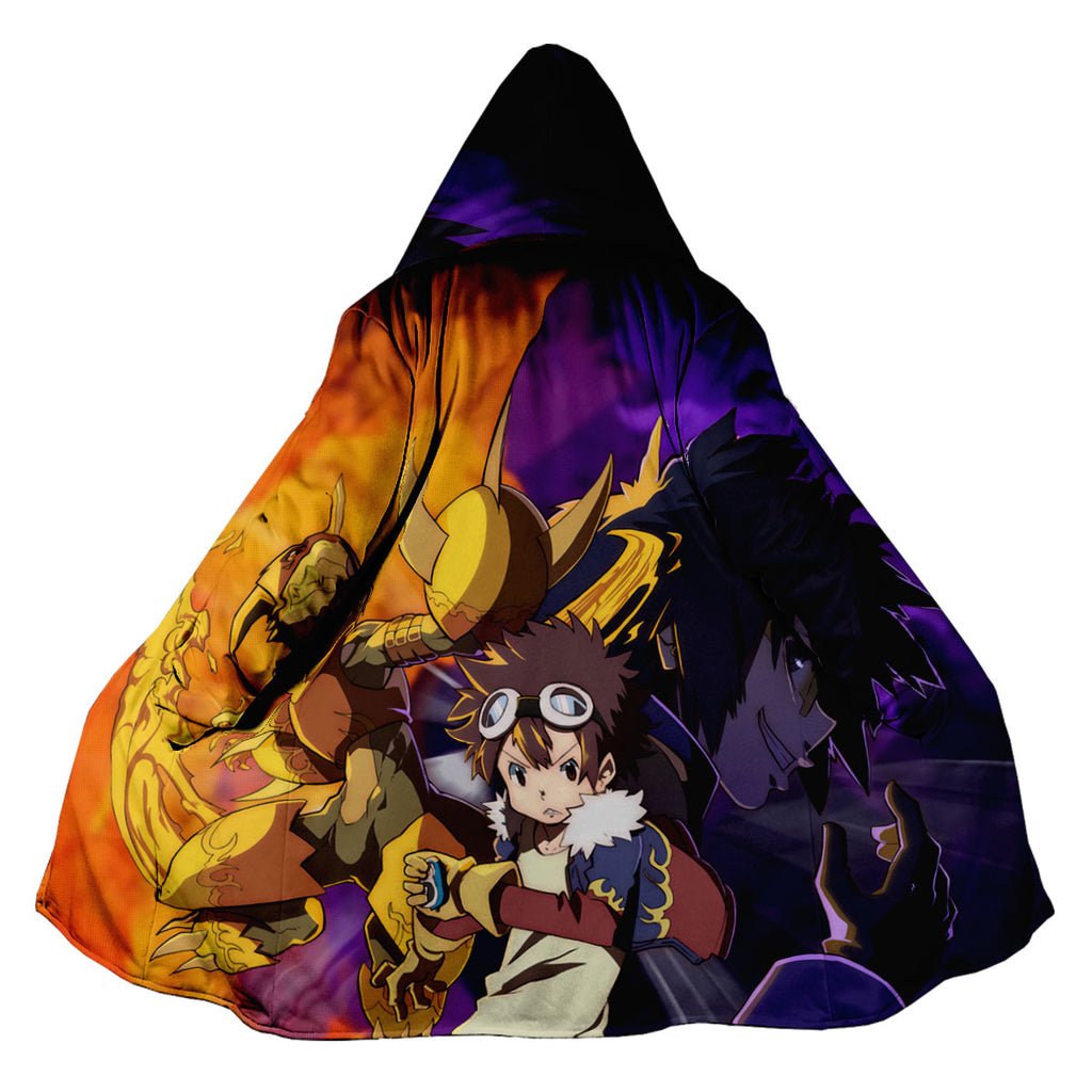 Digimon Fladramon Battling Megalogrowmon In Fierce Combat Anime Apparel
