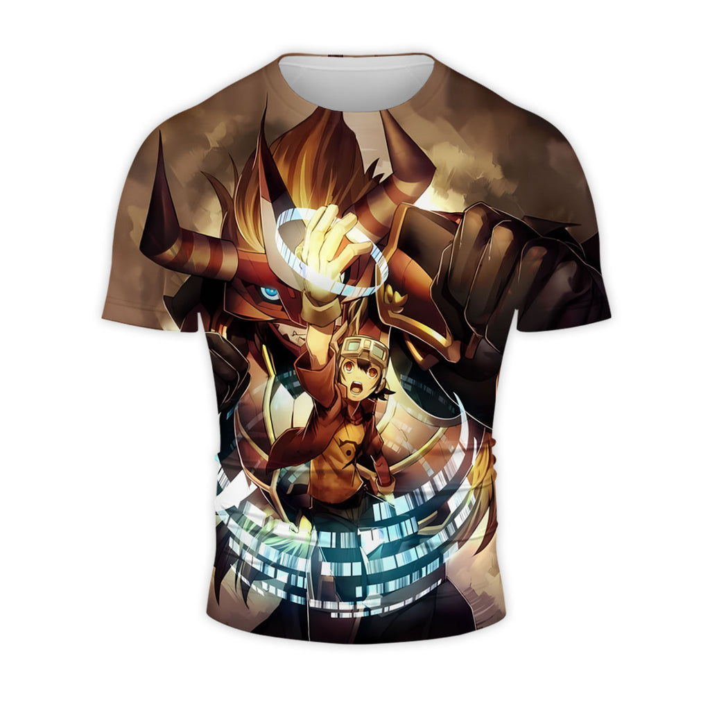 Digimon Frontier Spirit Evolution Fusion In Light Anime Apparel