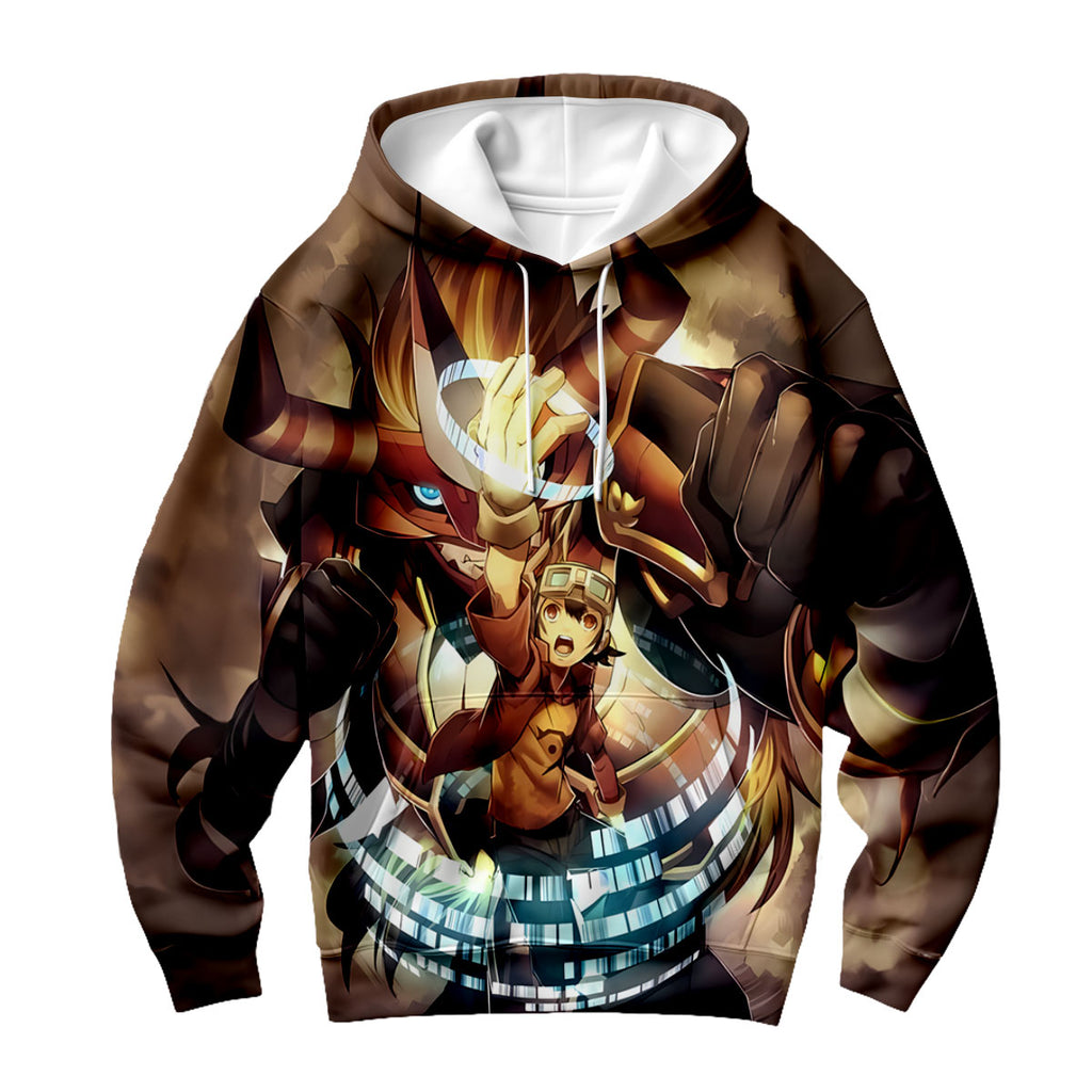 Digimon Frontier Spirit Evolution Fusion In Light Anime Apparel