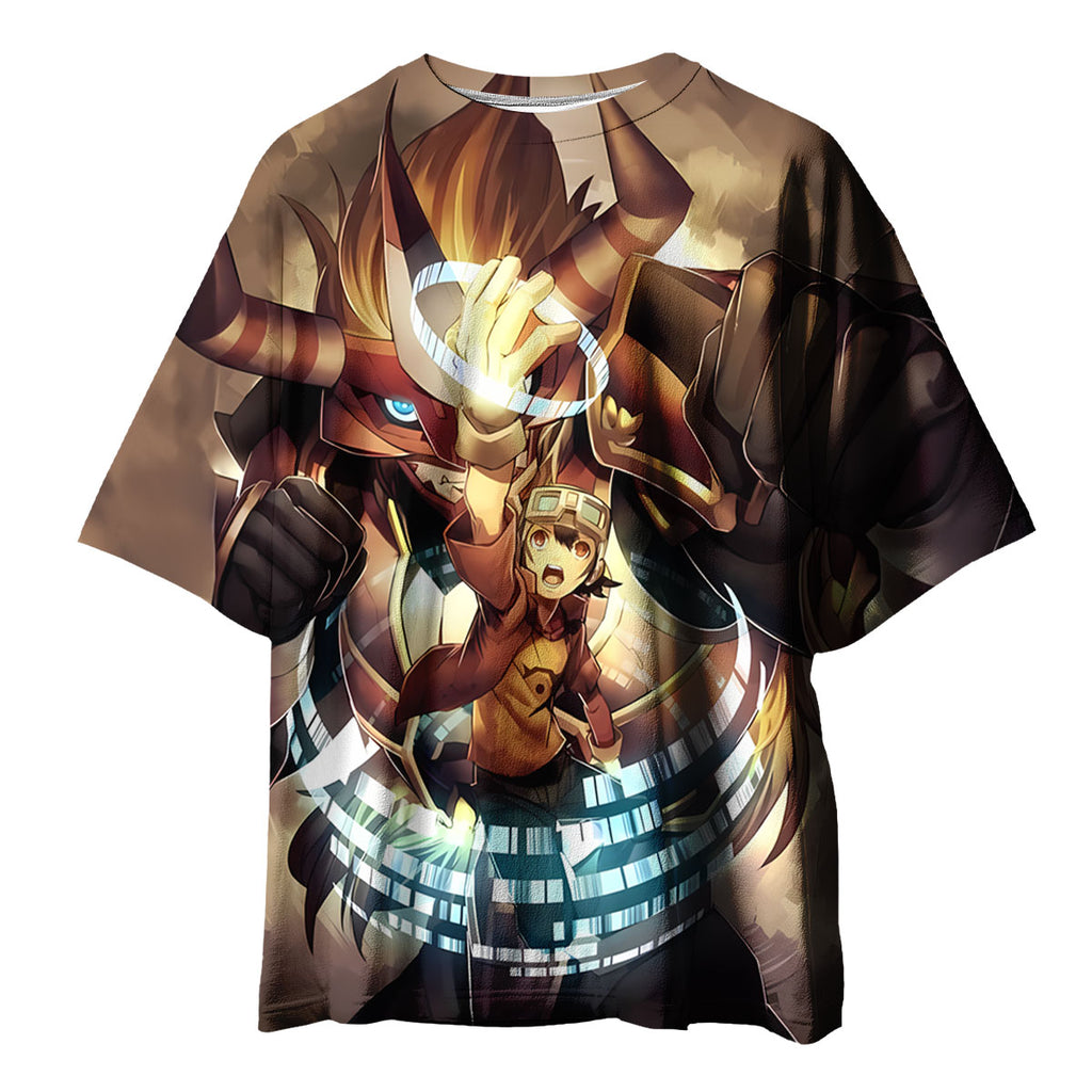 Digimon Frontier Spirit Evolution Fusion In Light Anime Apparel