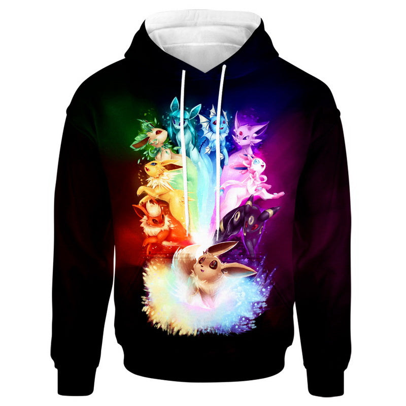 Eevee Rainbow Hoodie / T-Shirt