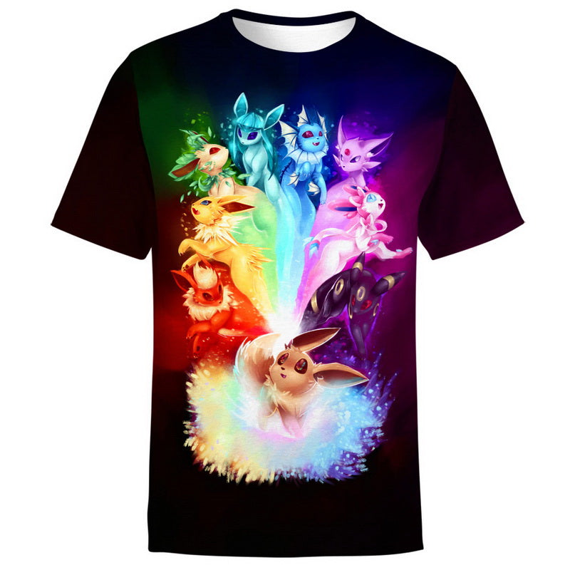 Eevee Rainbow Hoodie / T-Shirt