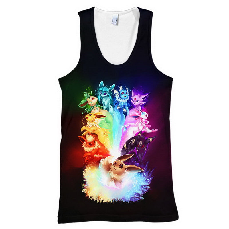 Eevee Rainbow Hoodie / T-Shirt