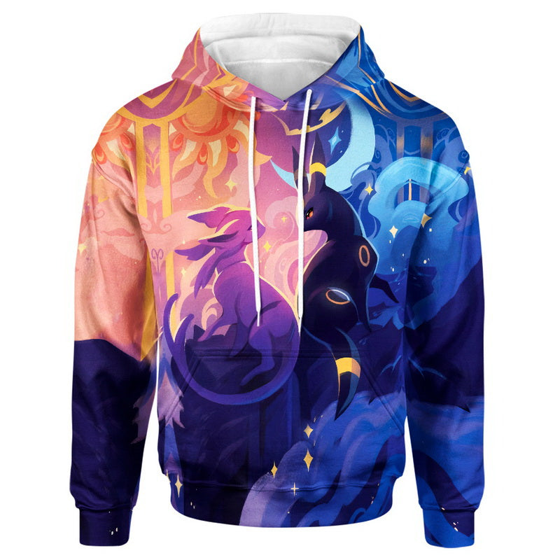 Espeon and Umbreon Hoodie / T-Shirt