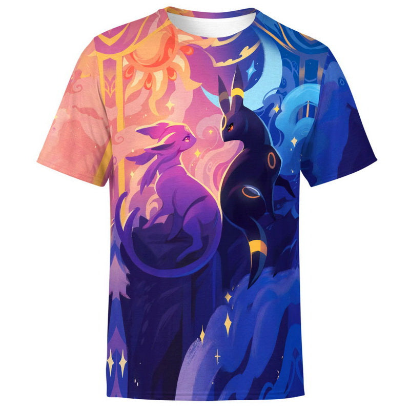 Espeon and Umbreon Hoodie / T-Shirt