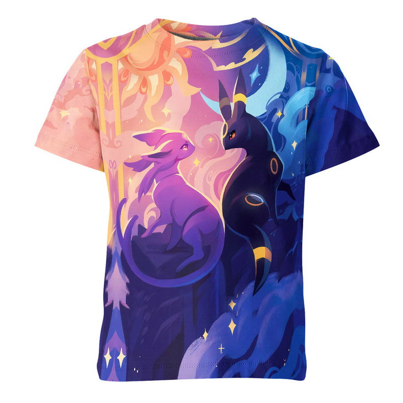 Espeon and Umbreon Hoodie / T-Shirt