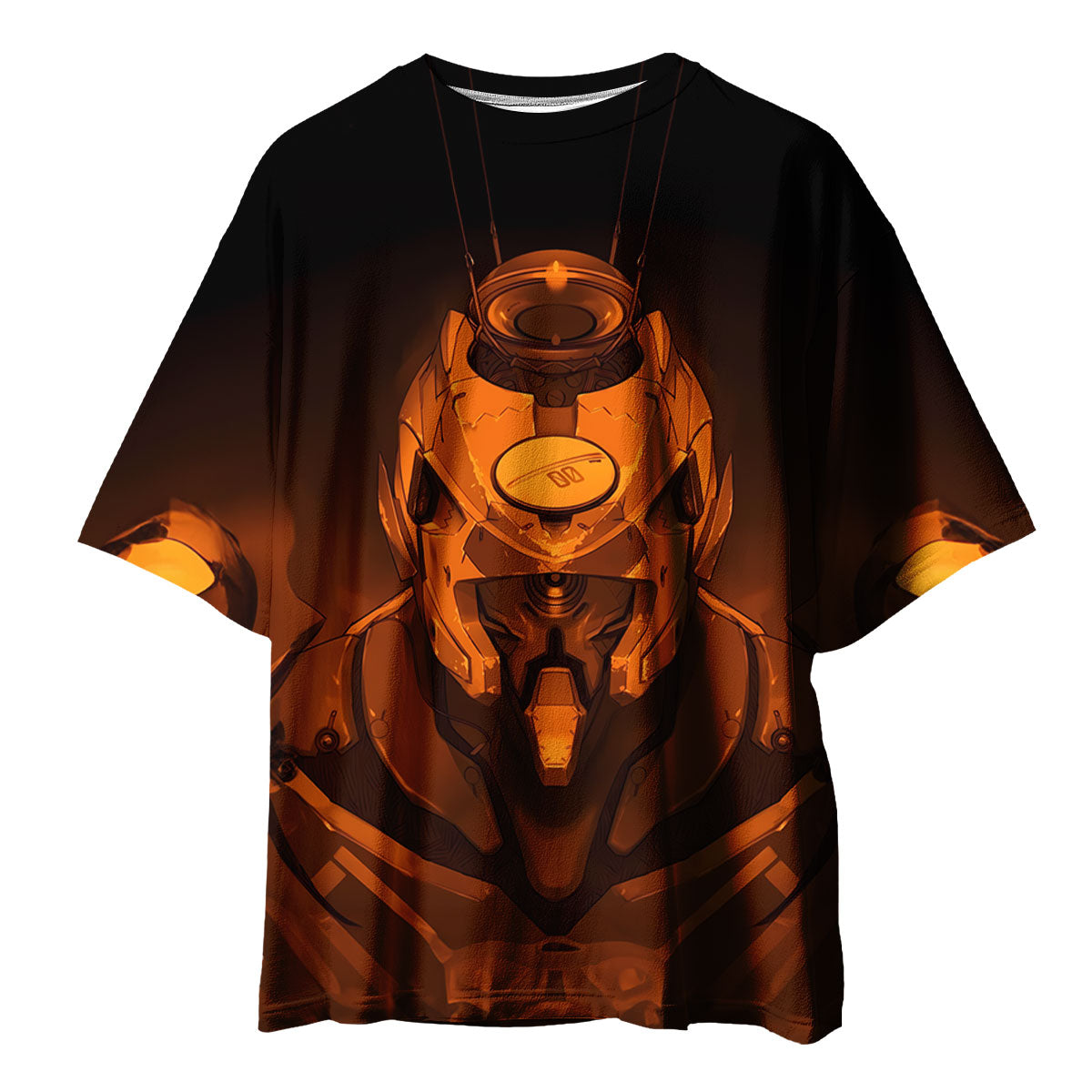 Eva-00 Radiating Orange Glow Anime Apparel
