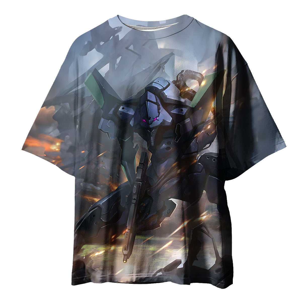 Eva 01 Battle Ready Stance Anime Apparel