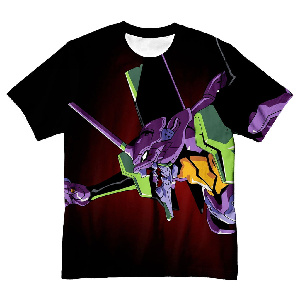Eva-01 Berserk Charging Forward Anime Apparel