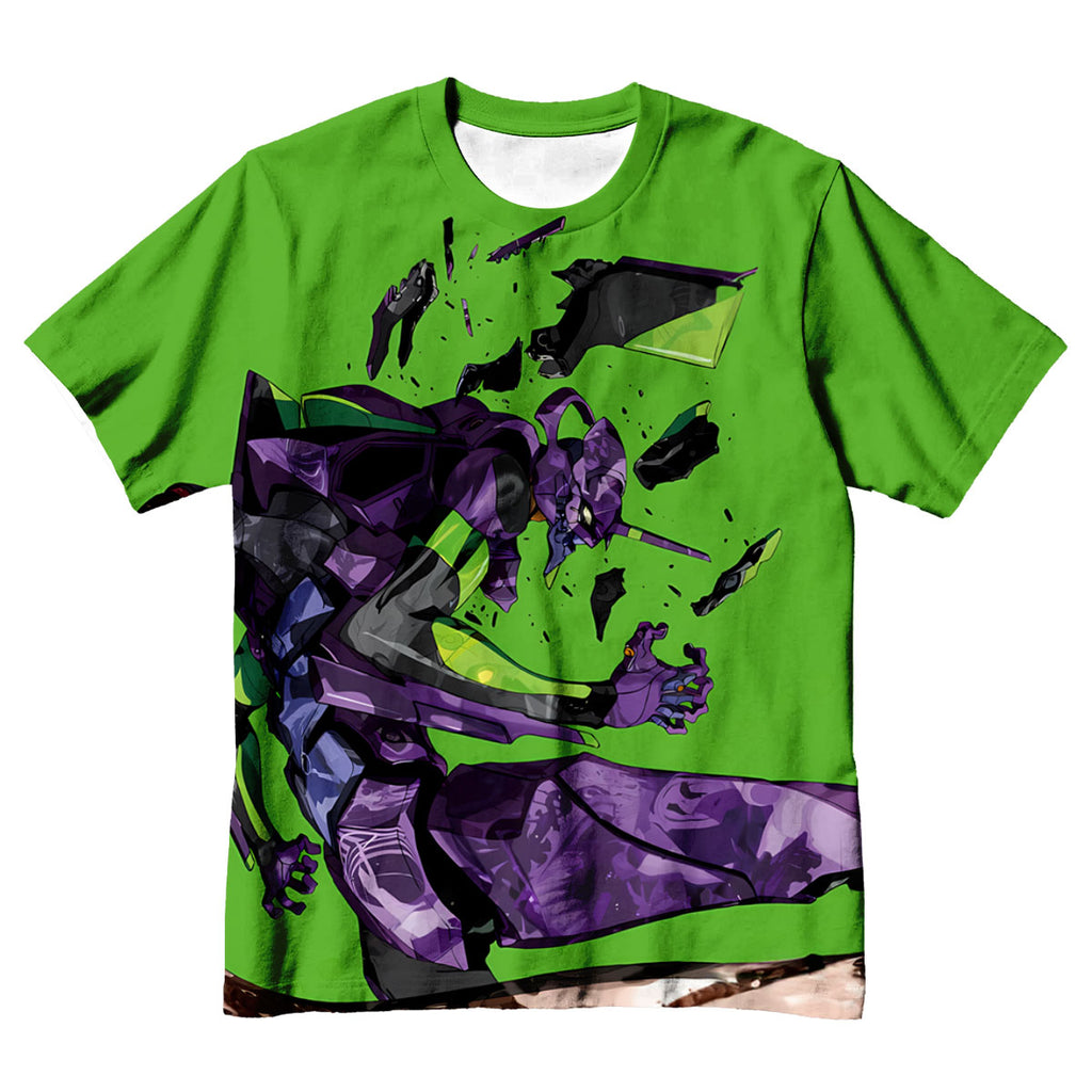 Eva-01 Destroyed Anime Apparel