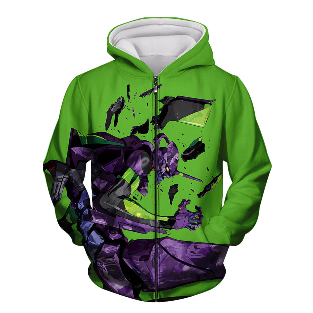Eva-01 Destroyed Anime Apparel
