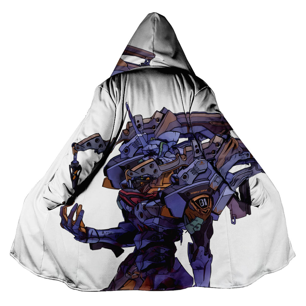 Eva-01 Mecha Dynamic Pose Anime Apparel