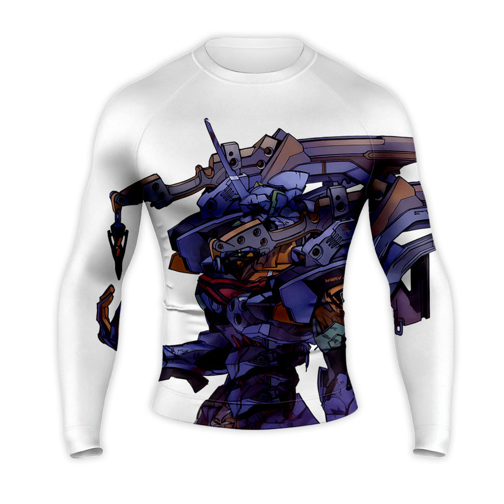 Eva-01 Mecha Dynamic Pose Anime Apparel