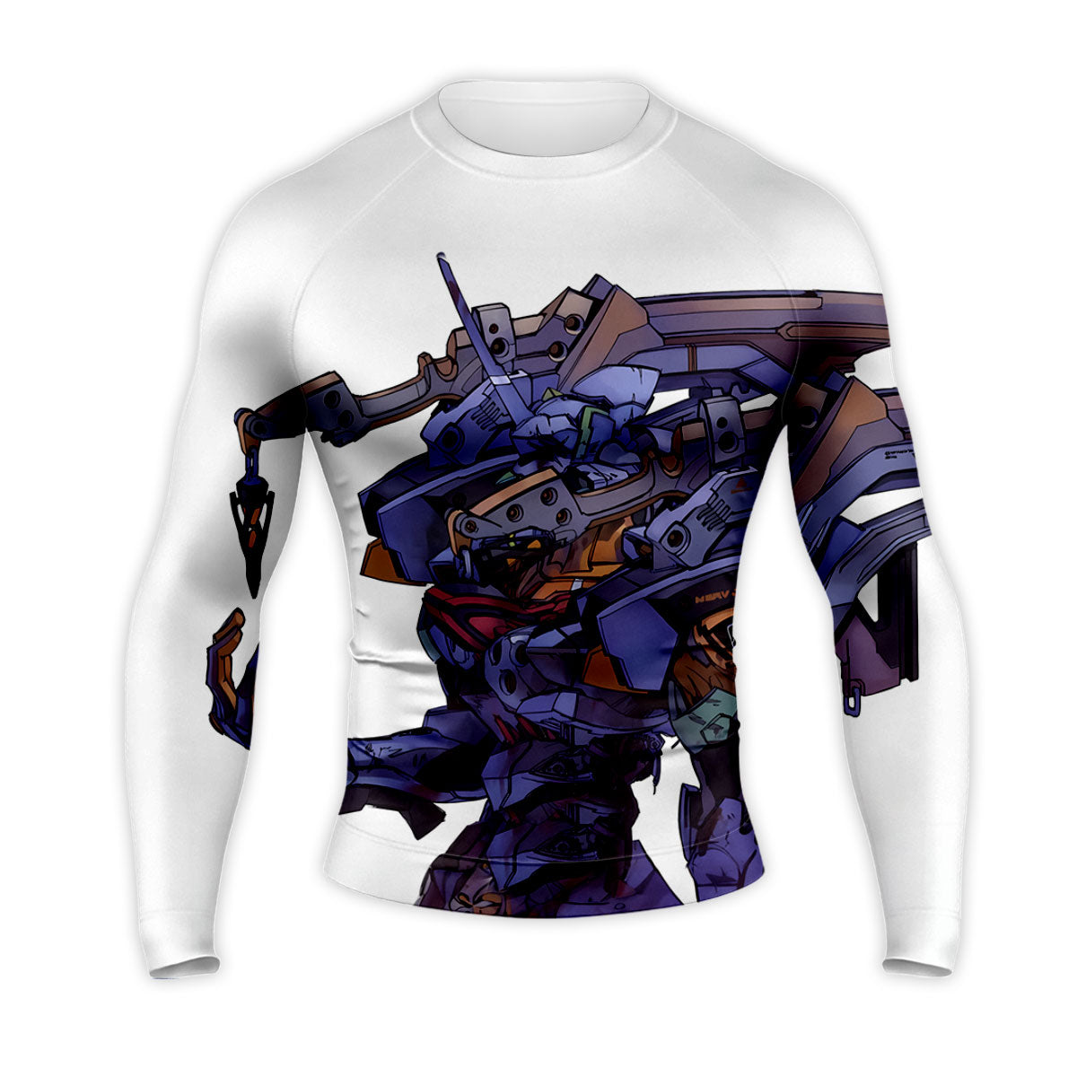 Eva-01 Mecha Dynamic Pose Anime Apparel
