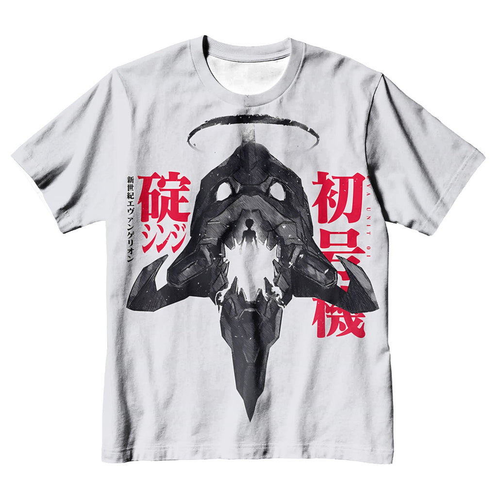 Eva-01 Menacing Silhouette Anime Apparel