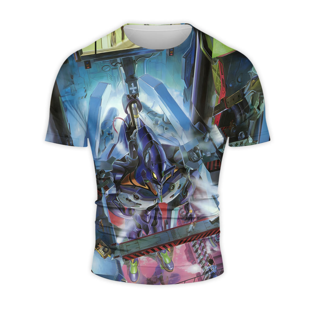 Eva-01 Unit Contained Anime Apparel