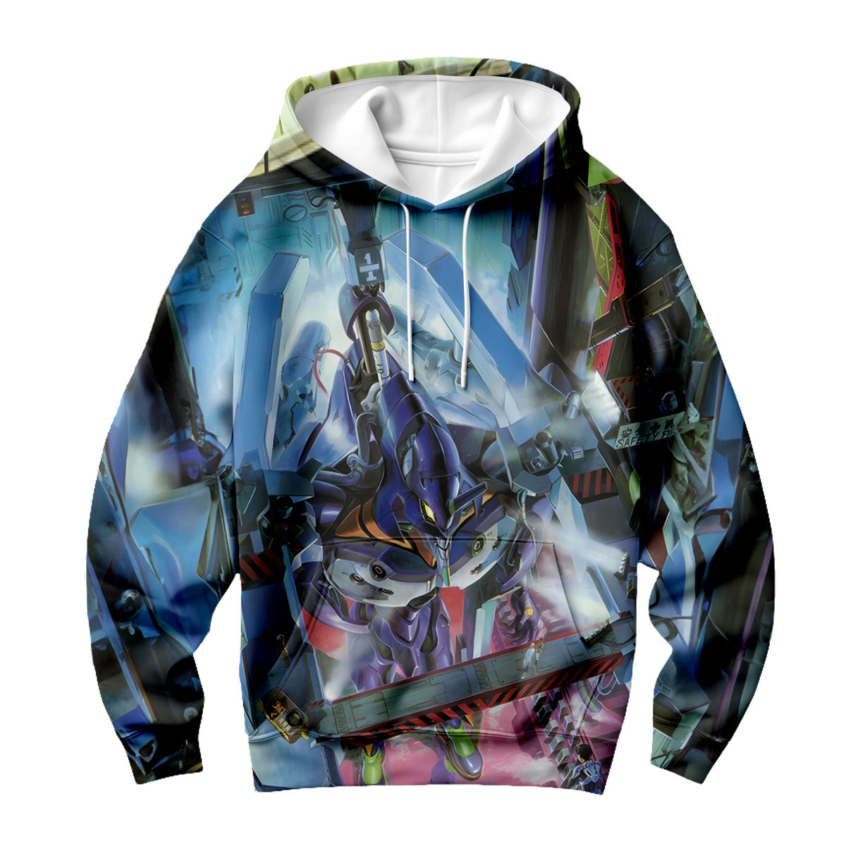 Eva-01 Unit Contained Anime Apparel