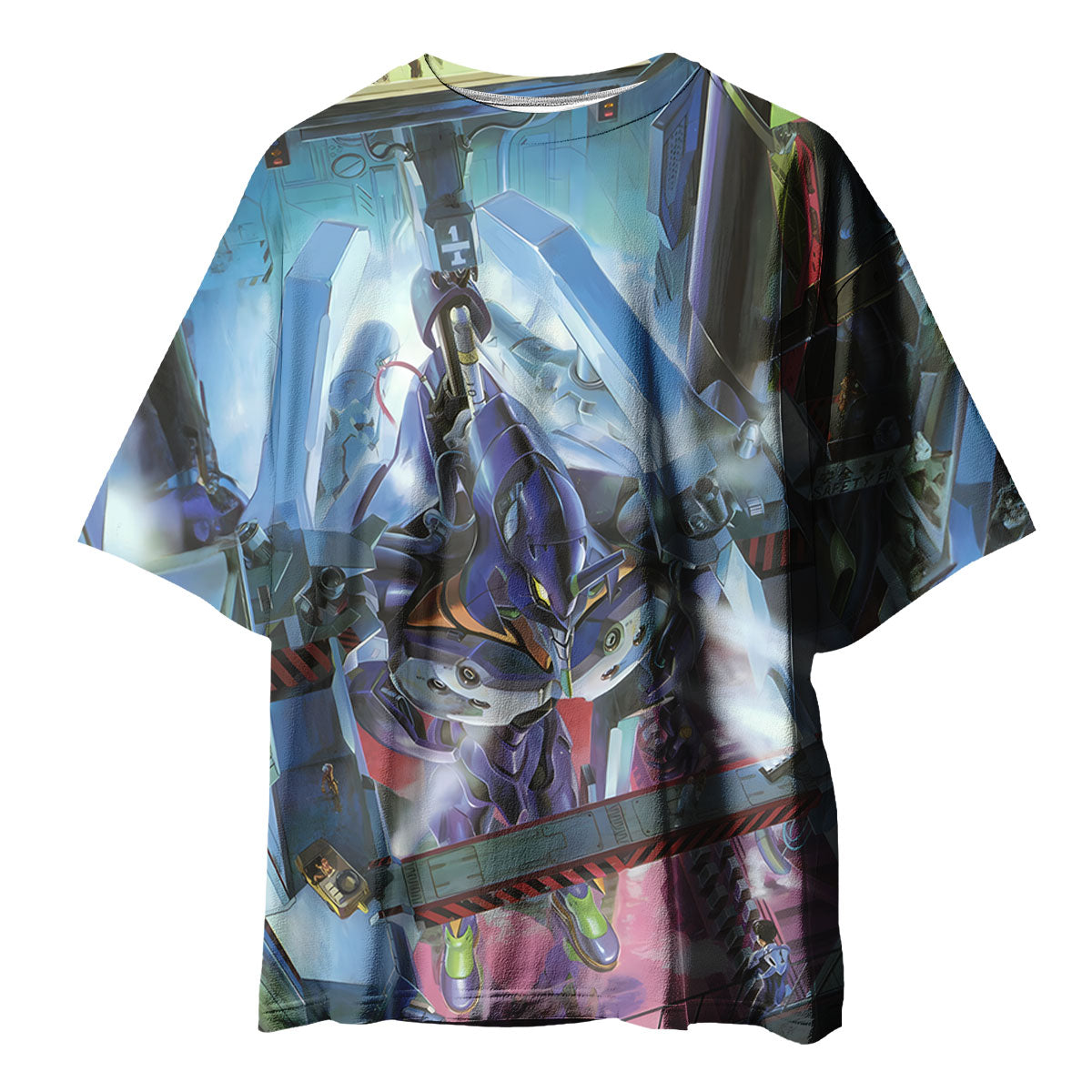 Eva-01 Unit Contained Anime Apparel