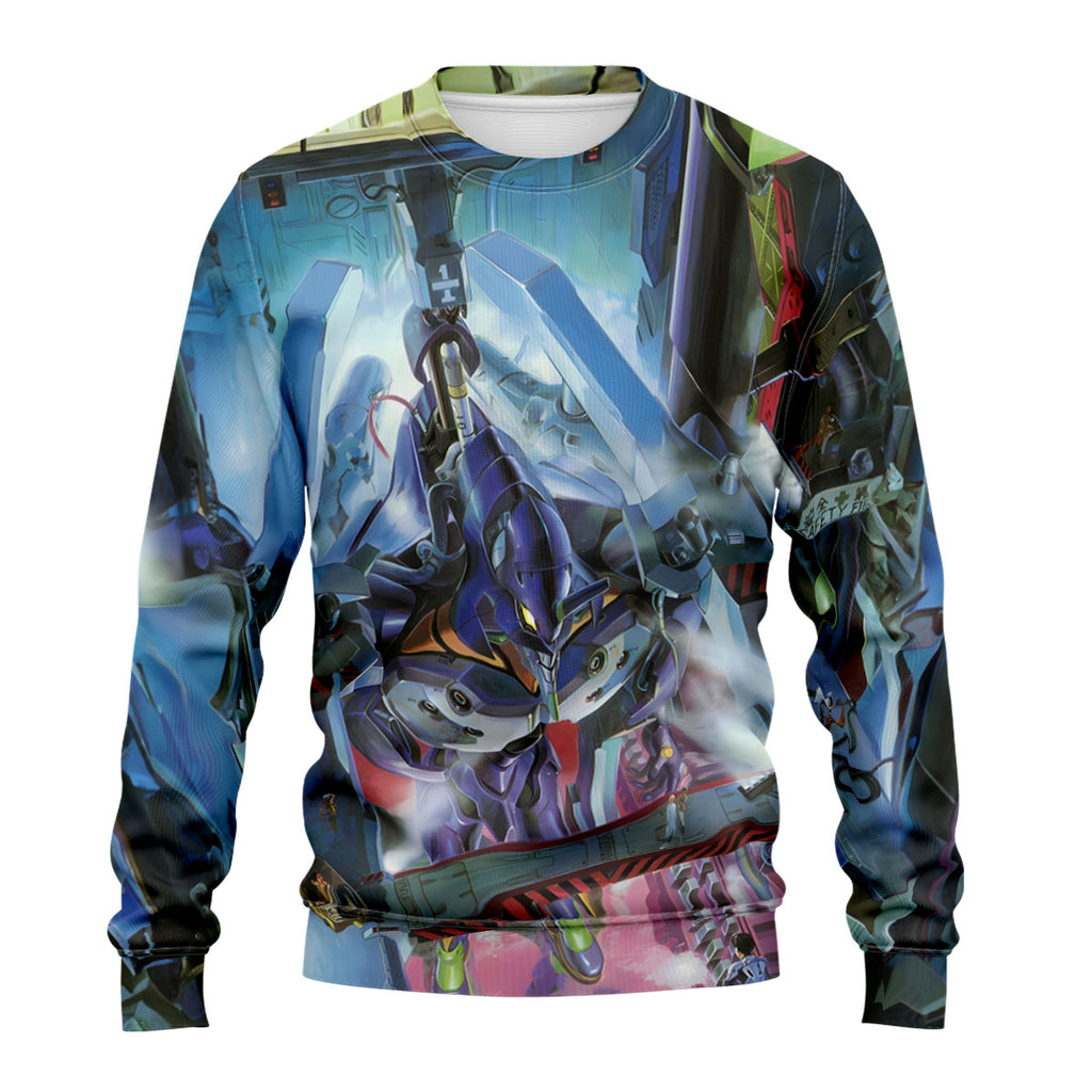 Eva-01 Unit Contained Anime Apparel
