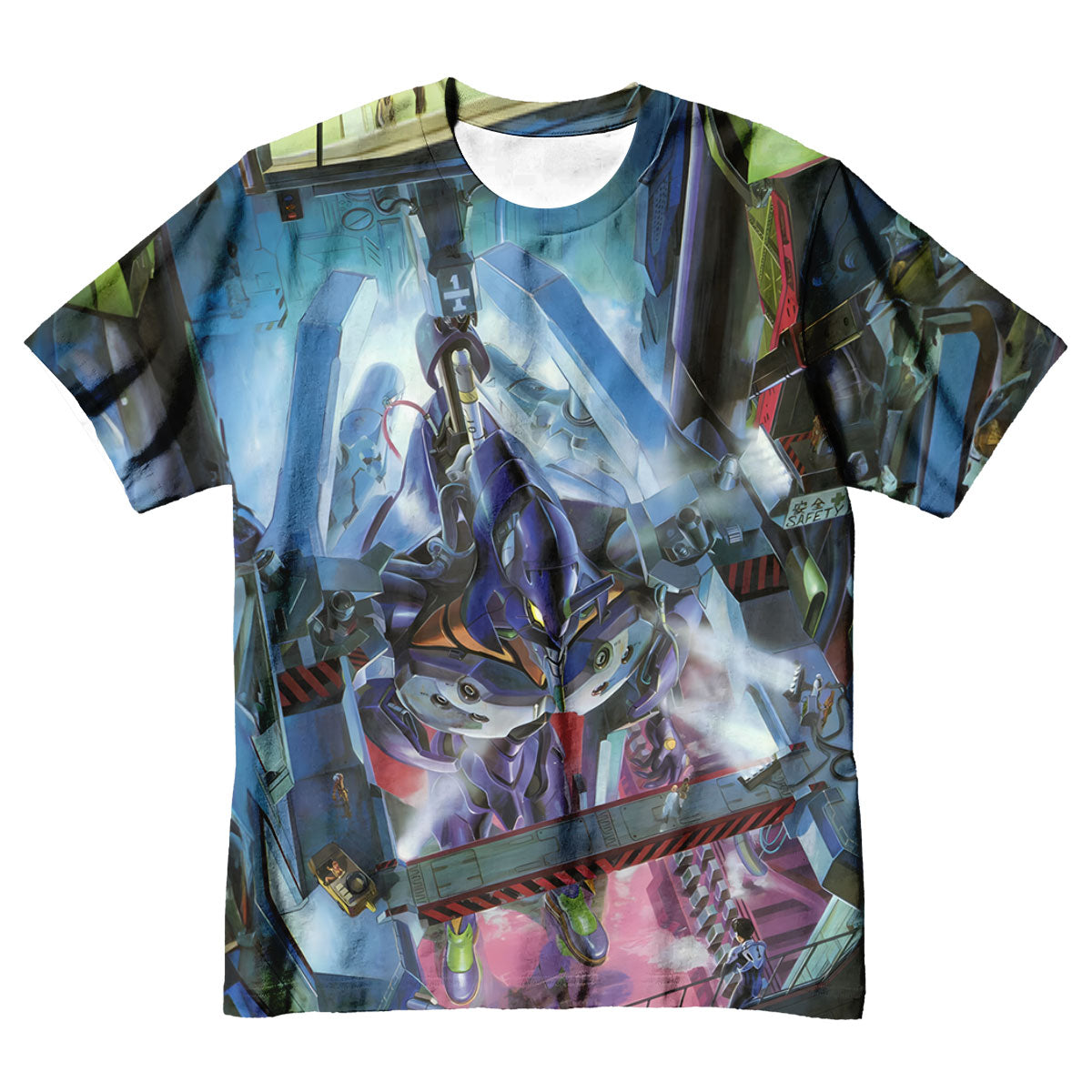 Eva-01 Unit Contained Anime Apparel