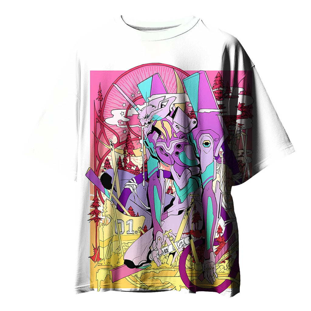 Eva Unit-01 Color Artwork Anime Apparel