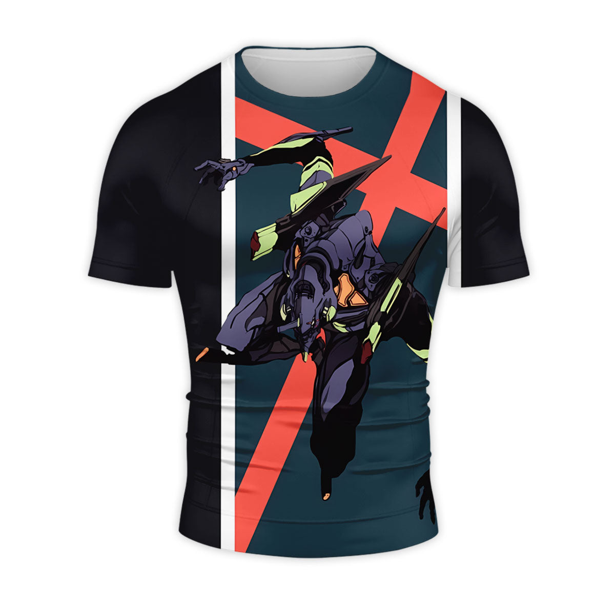 Eva01 Unit01 Dynamic Combat Pose Anime Apparel