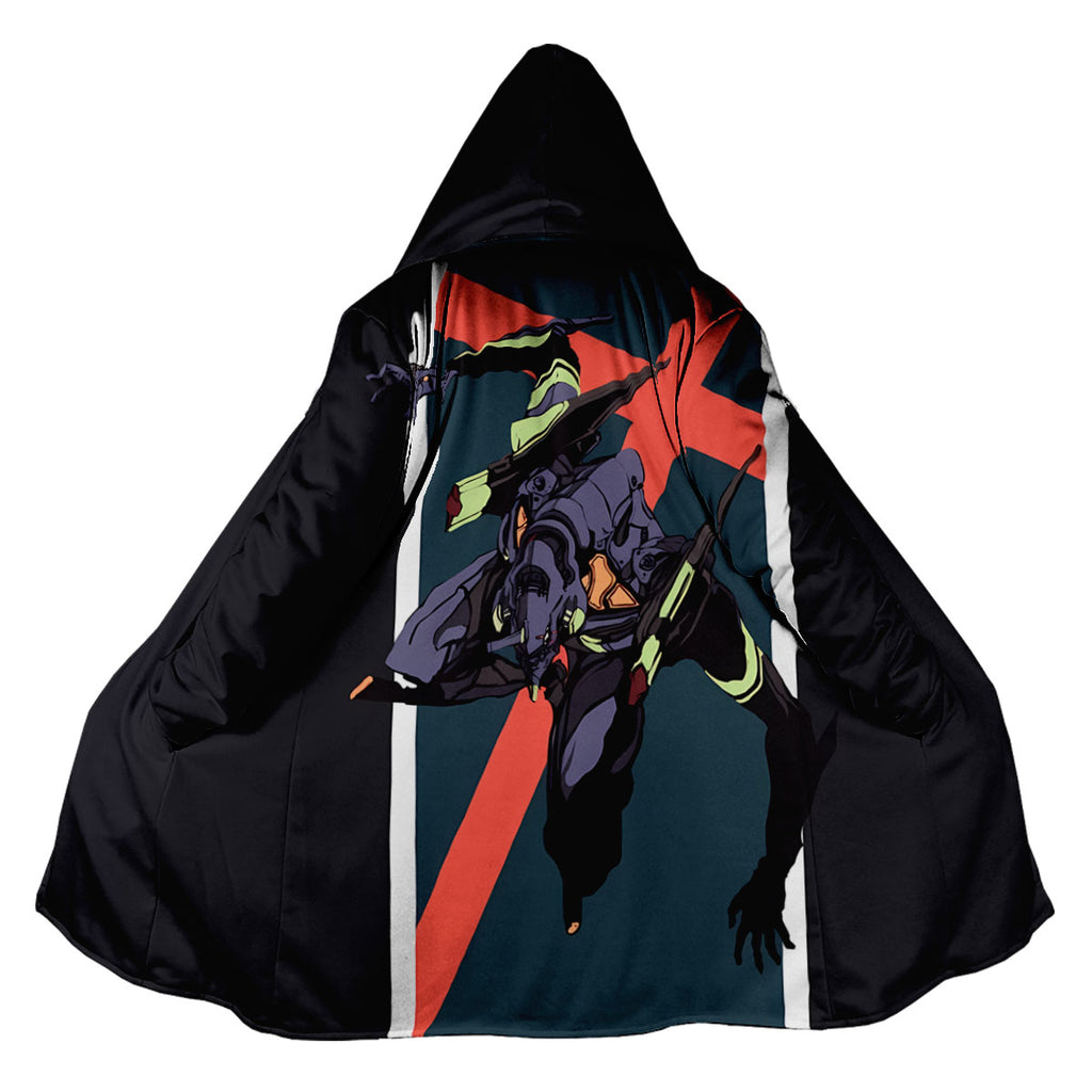Eva01 Unit01 Dynamic Combat Pose Anime Apparel