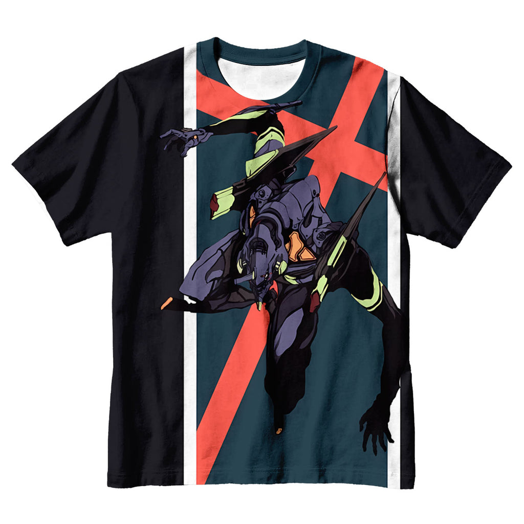 Eva01 Unit01 Dynamic Combat Pose Anime Apparel