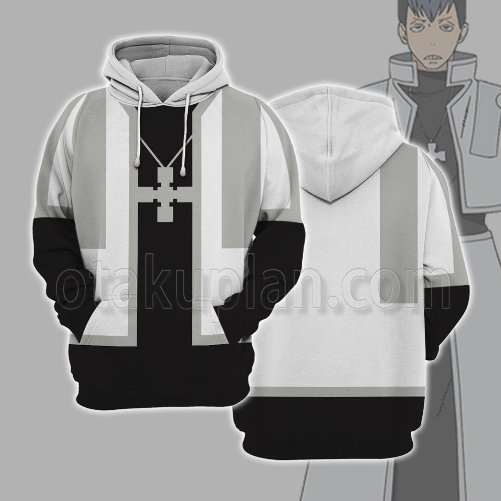 Anime Enen Karim Fulham Rekka Hoshimiya Foien Li Cosplay Hoodie