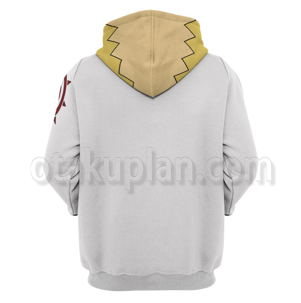 Anime Haumea Whtie Cosplay Hoodie