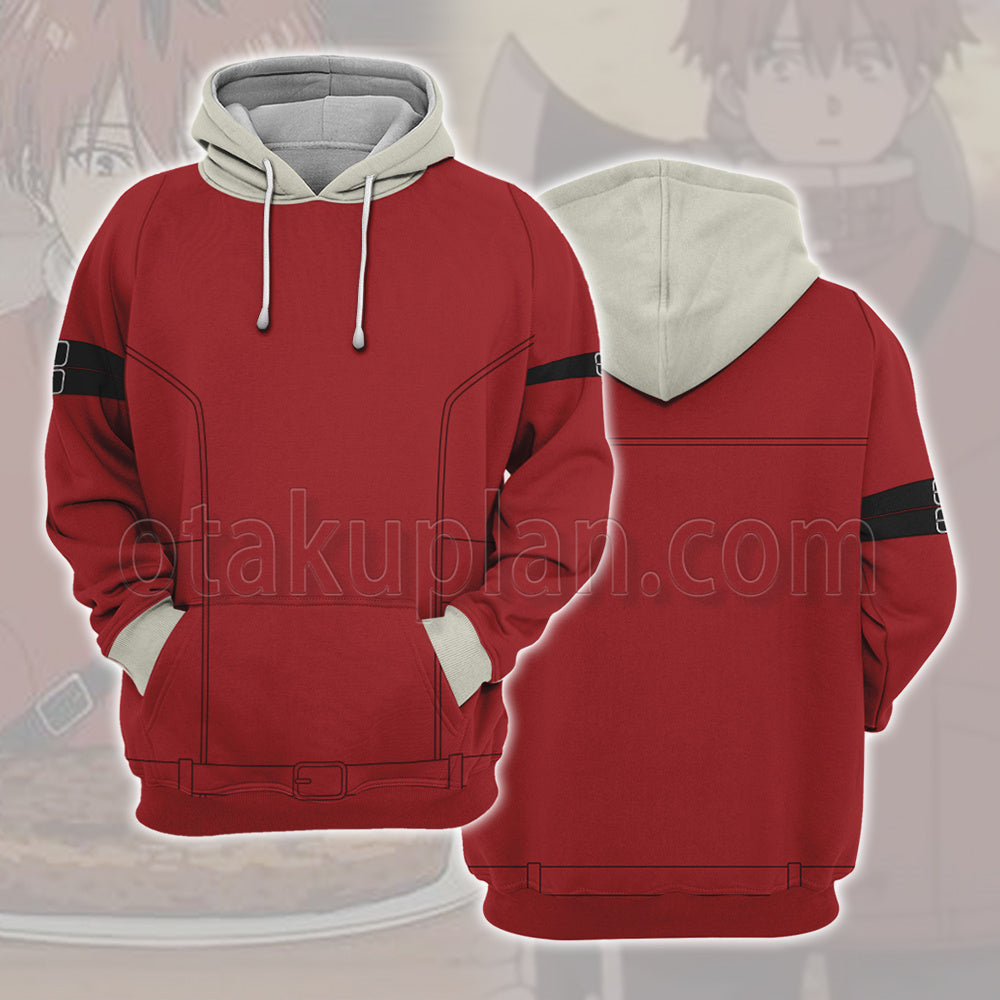 Frieren Stark Winter Clothes Cosplay Hoodie