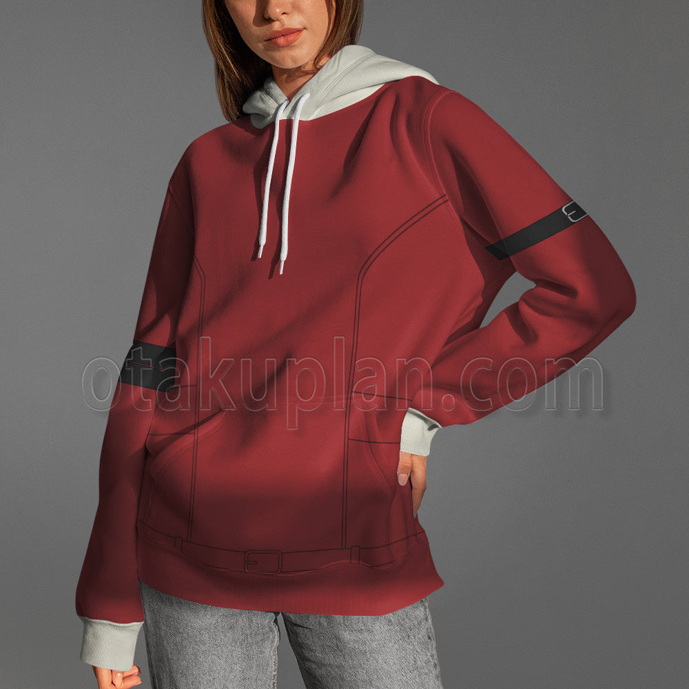 Frieren Stark Winter Clothes Cosplay Hoodie