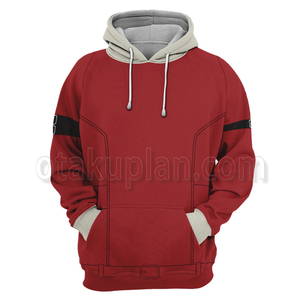 Frieren Stark Winter Clothes Cosplay Hoodie