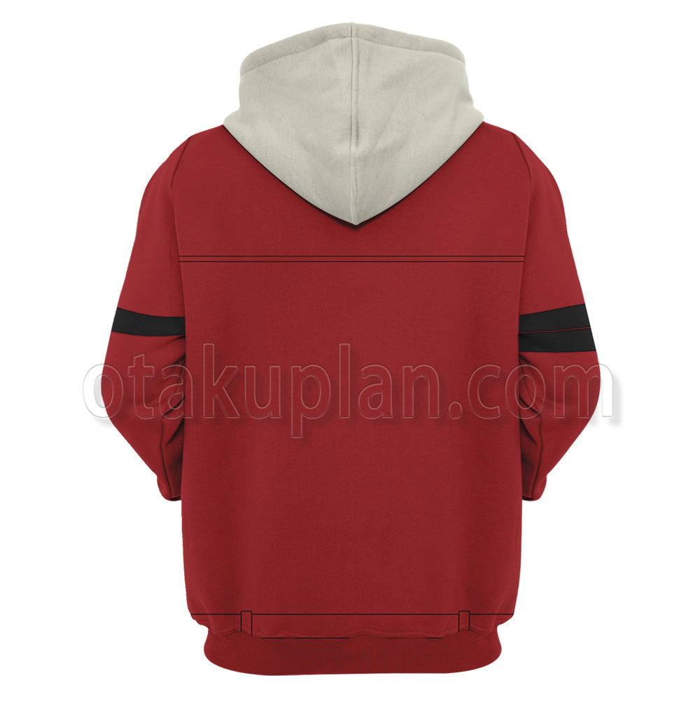 Frieren Stark Winter Clothes Cosplay Hoodie