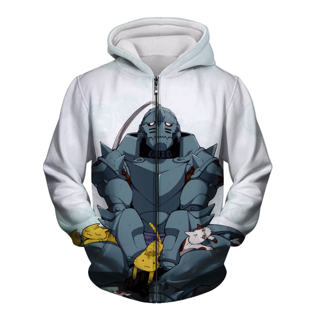 Fullmetal Alchemist Alphonse Cat Companion Anime Apparel