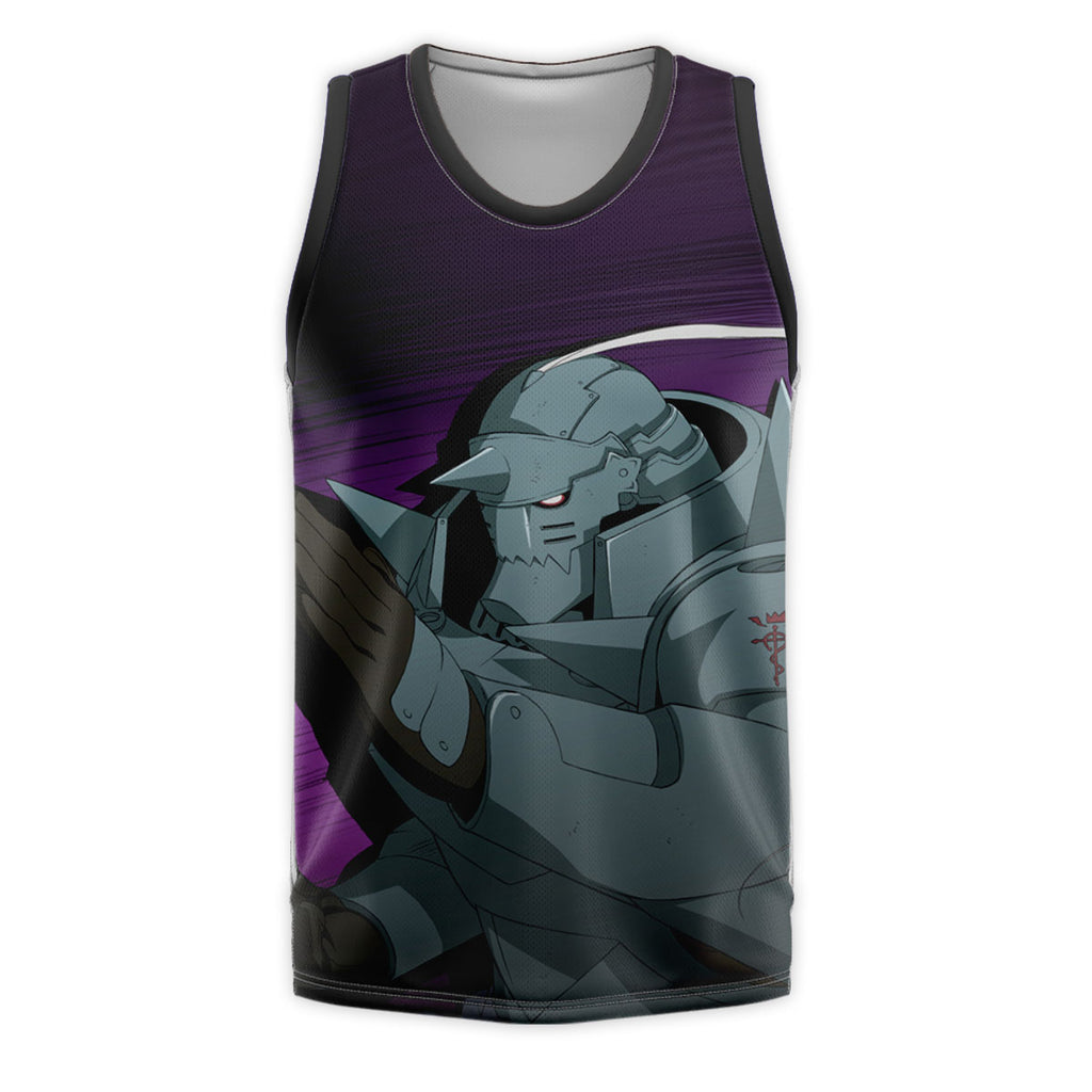 Fullmetal Alchemist Alphonse Elric Armored Combat Anime Apparel