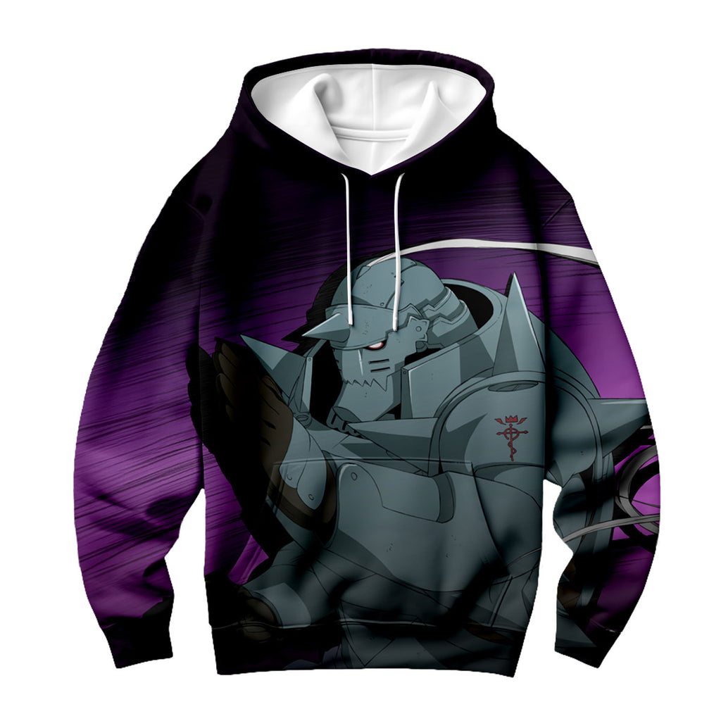 Fullmetal Alchemist Alphonse Elric Armored Combat Anime Apparel