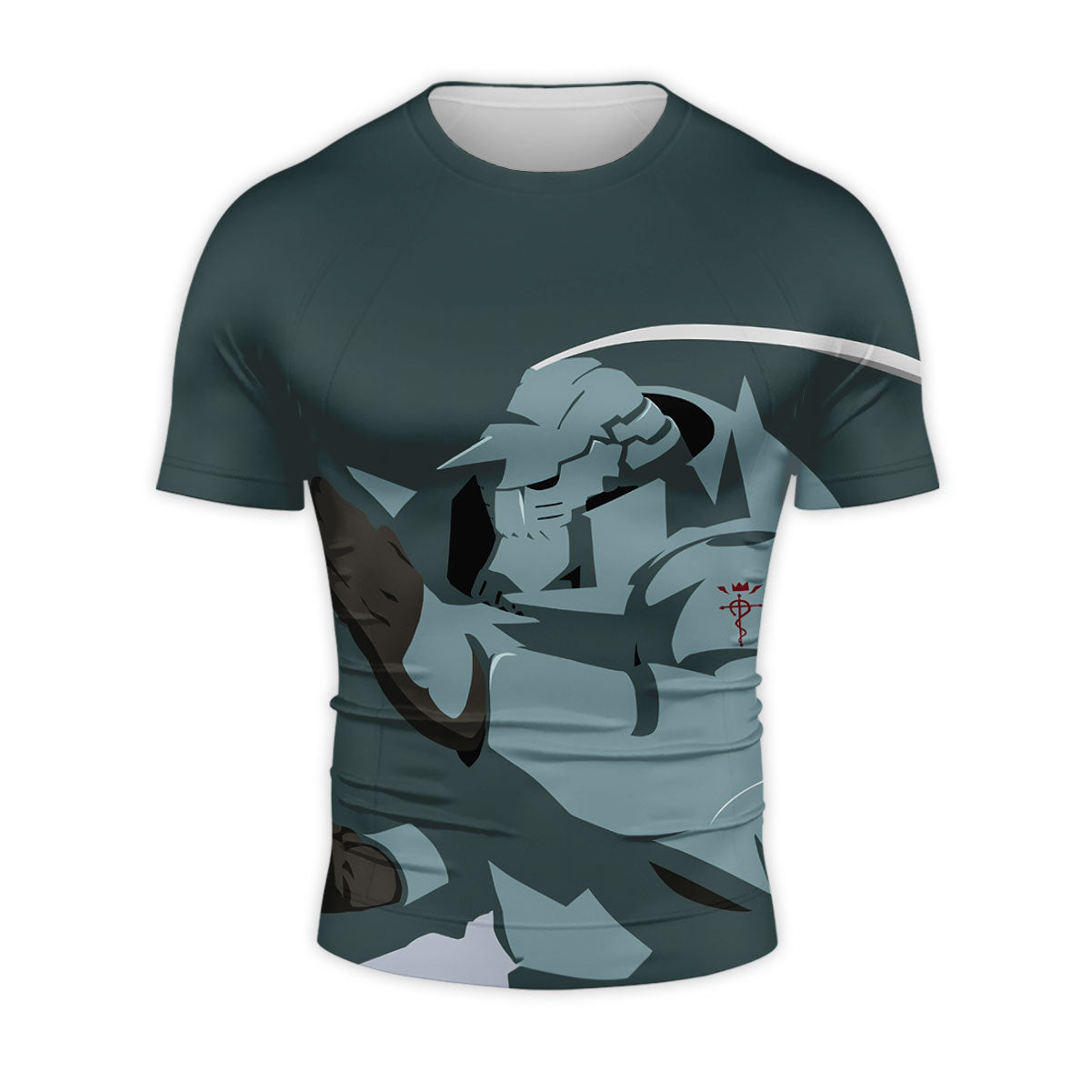 Fullmetal Alchemist Alphonse Elric Armored Pose Anime Apparel